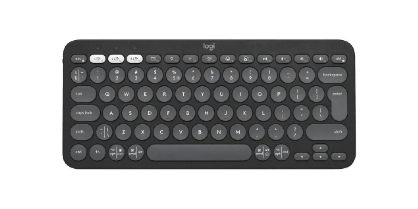 Logitech Pebble Keys 2 K380S – Tastatur, kabellos (Bluetooth), US-Layout (EN)