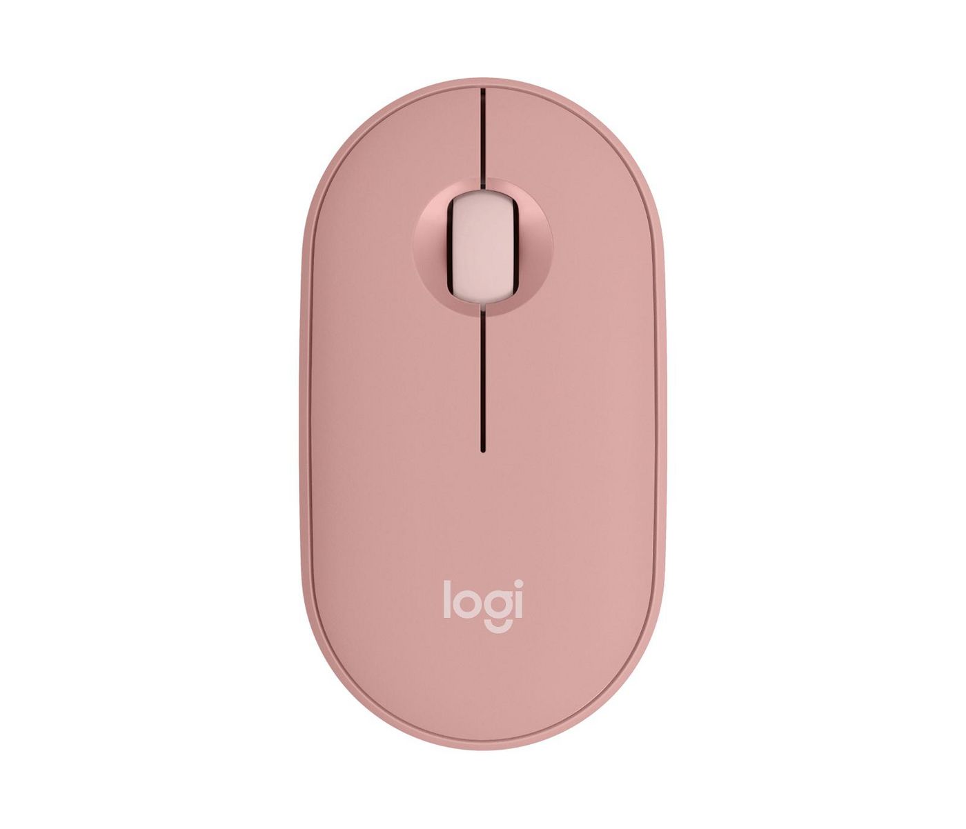 Logitech Pebble M350S Tonal Rose Maus – kabellos, Bluetooth, rosa