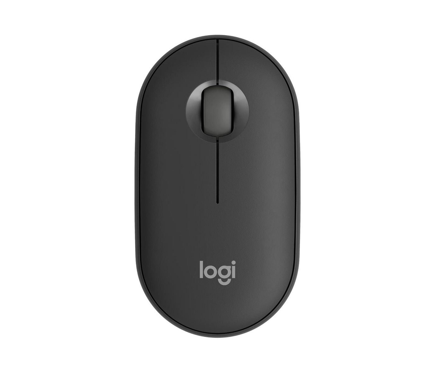 Logitech Pebble M350s Maus – kabellos, Bluetooth, Graphit