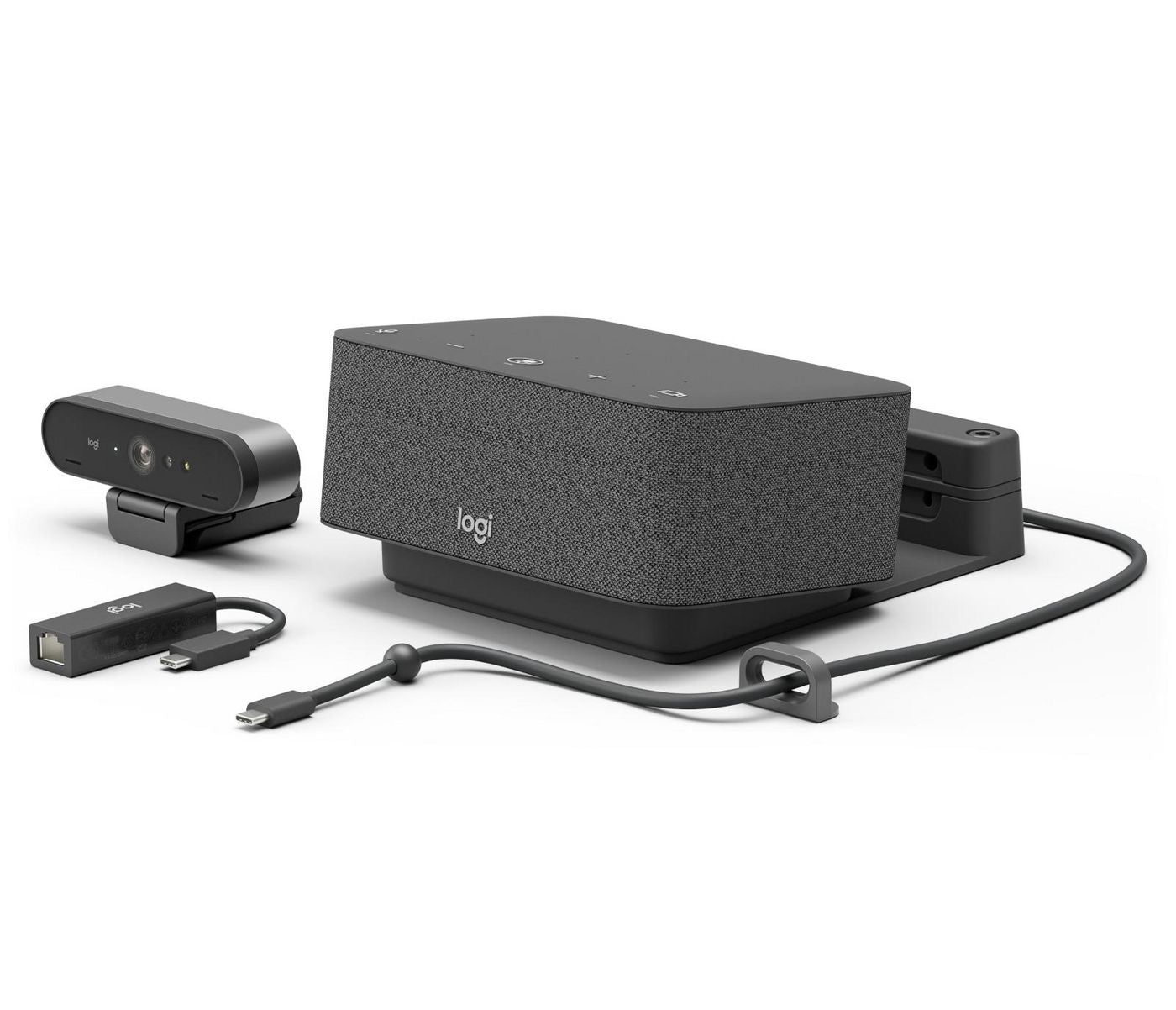 Logitech Logi Dock Focus Room Kit WW-9004 – BYOD-Kit – für Microsoft Teams