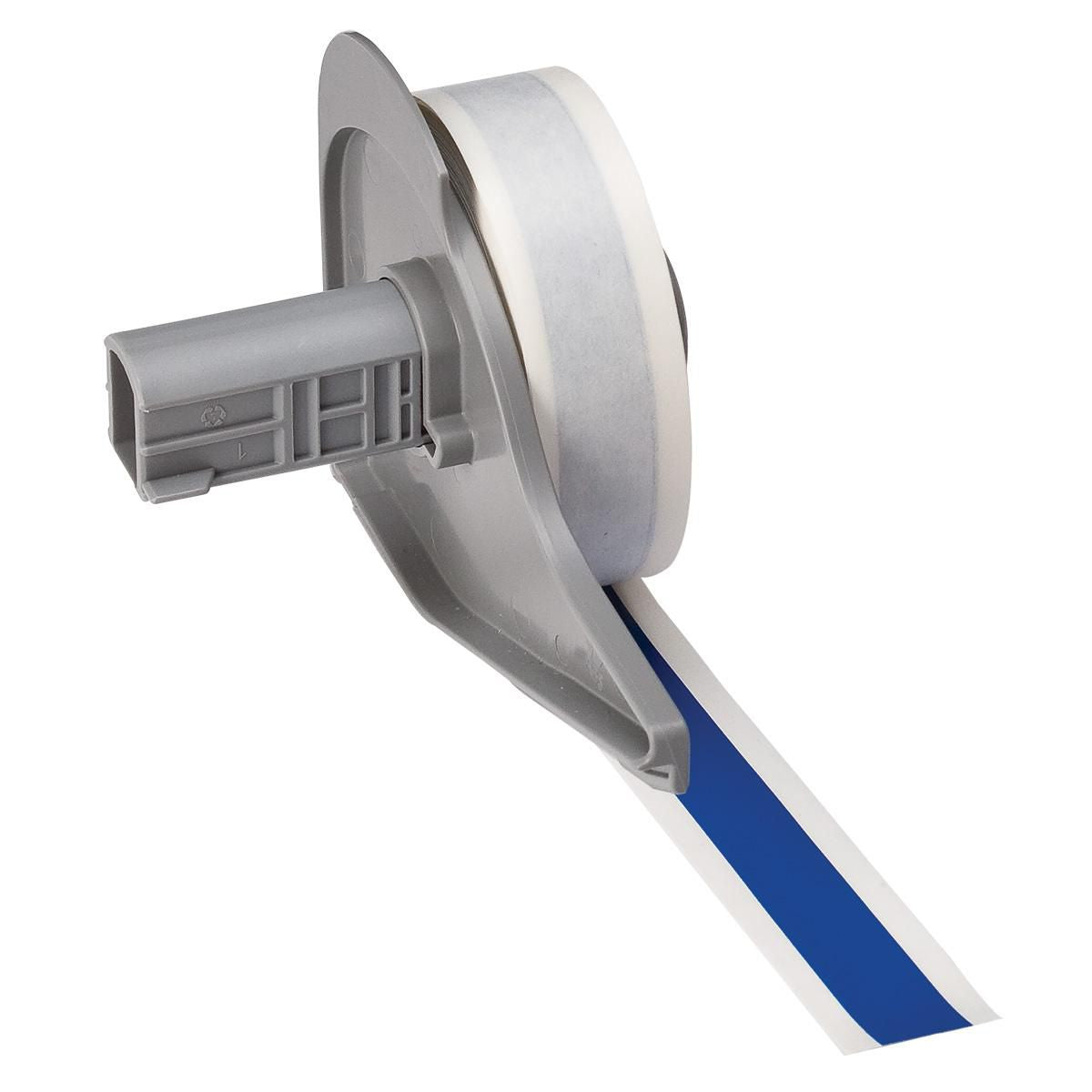 Brady Endlos-Etiketten 13 × 15,2 m – Vinyl, Blau – Permanent haftend – Thermotransfer – für BMP71, M710