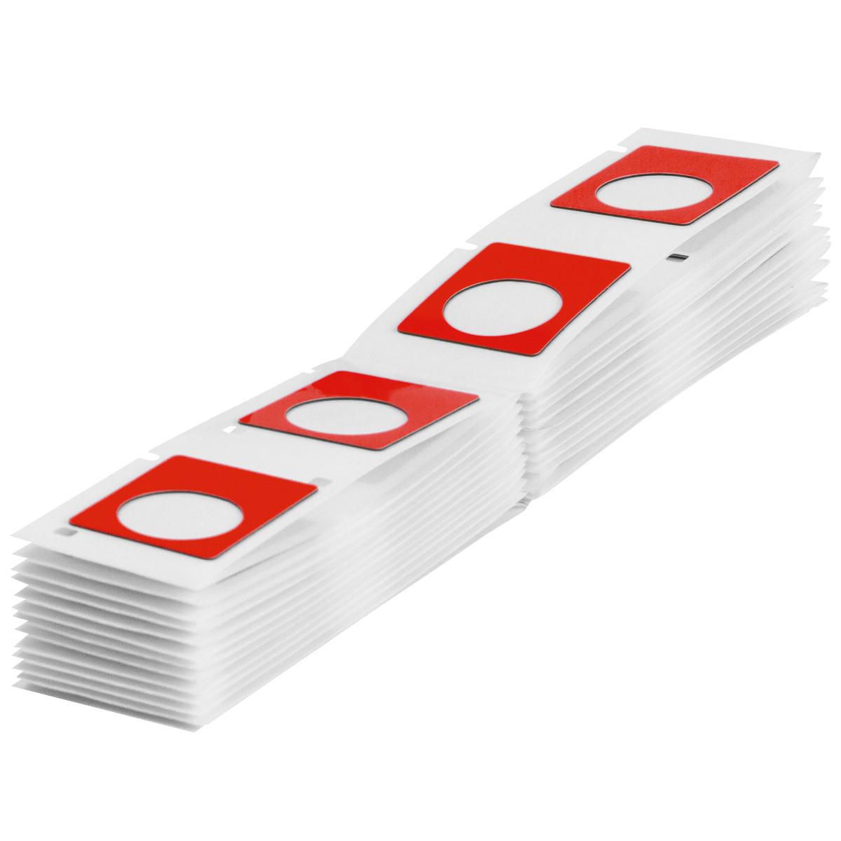 Brady M7-5-7593-RD – Etiketten (Rolle) 30 × 40 mm – permanent haftend – Thermotransfer – für BMP71/M710