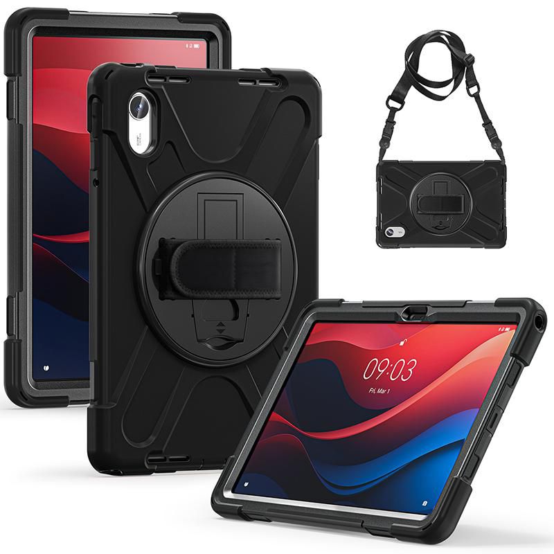 eSTUFF Tablet-Hülle für Lenovo Tab K11 und Tab M11 (2024) – Schwarz