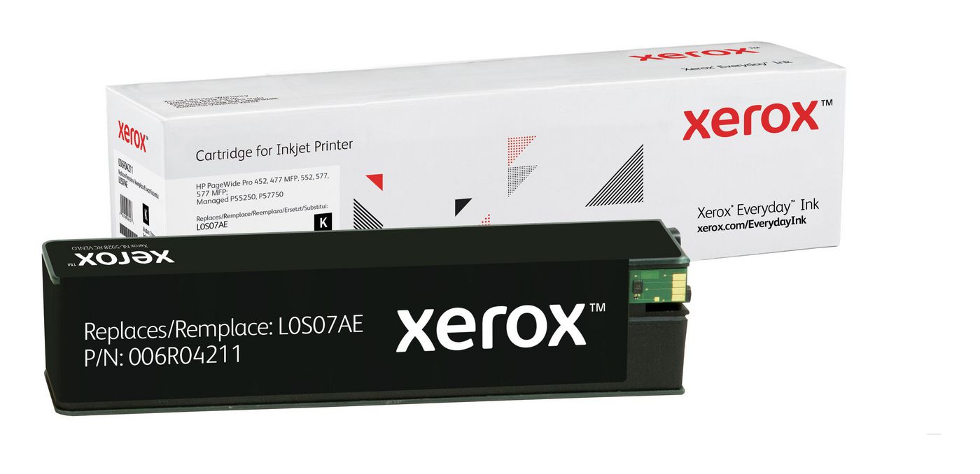 Xerox Tintenpatrone L0S07AE, Schwarz, kompatibel – für HP PageWide Pro 452/477