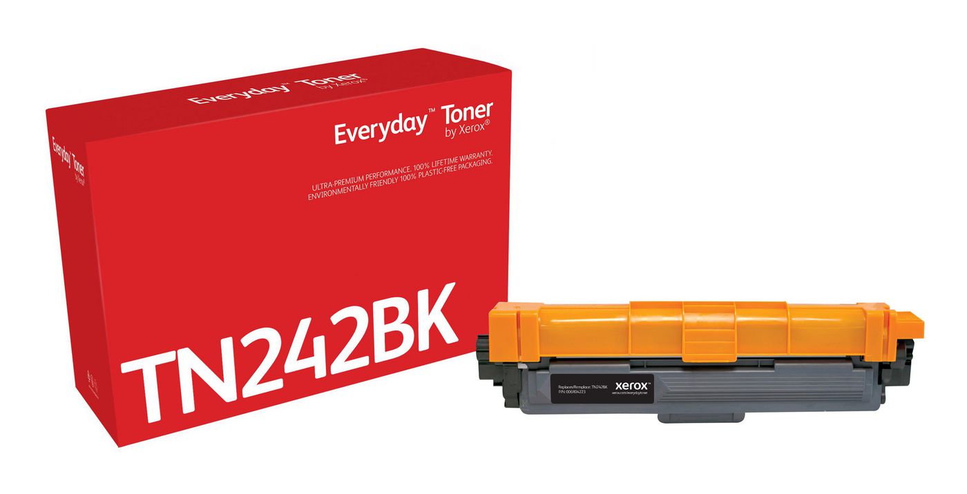 Xerox TN-242BK Schwarz Toner – Kompatibel – 2'500 Seiten – für Brother MFC-9342/DCP-9022/HL-3172 u. a.