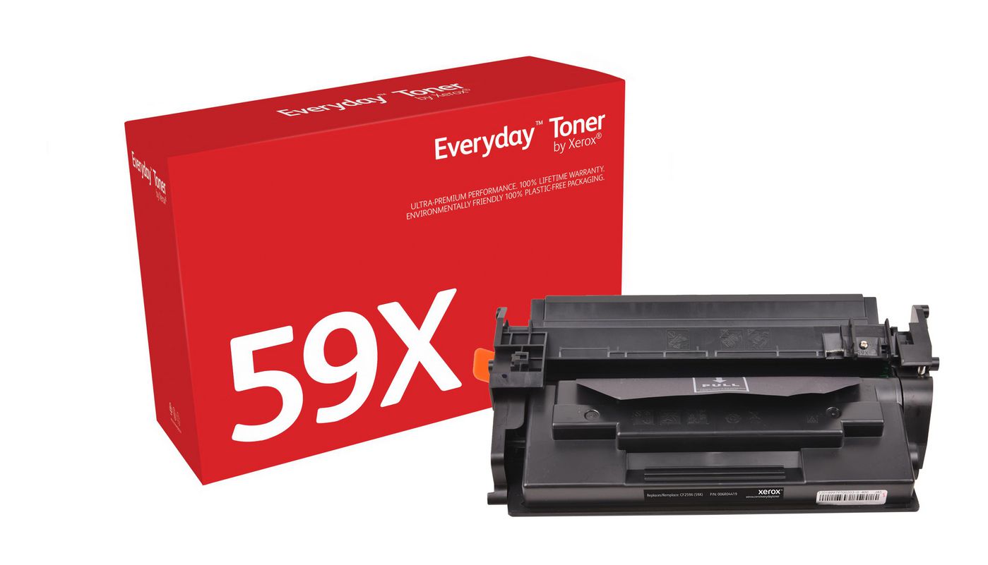Xerox Everyday 59X (CF259X) Schwarzer Toner – Kompatibel XL – 10'000 Seiten – für HP LaserJet Pro M304/M404/MFP M428