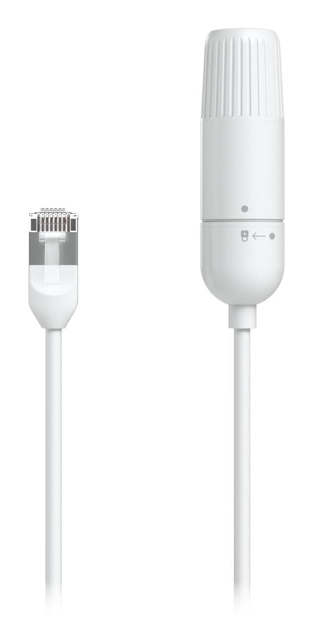 Ubiquiti Patchkabel – Cat6a F/UTP (FTP), 0,185 m, Weiss, RJ-45, 2er-Pack