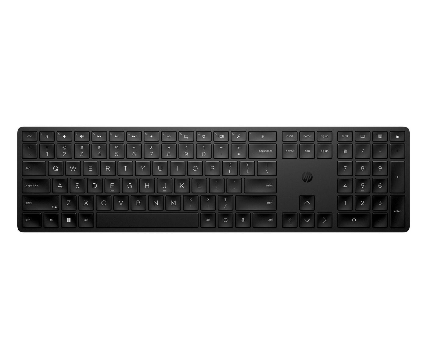 HP 450 – Tastatur – Kabellos – Programmierbar – Schwarz