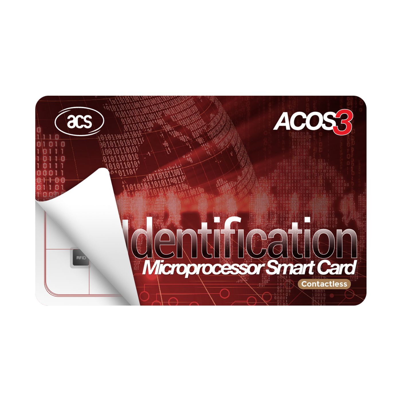Acs RFID/NFC-Modul, kontaktlose Smartcard, 85,7 × 54 × 0,8 mm