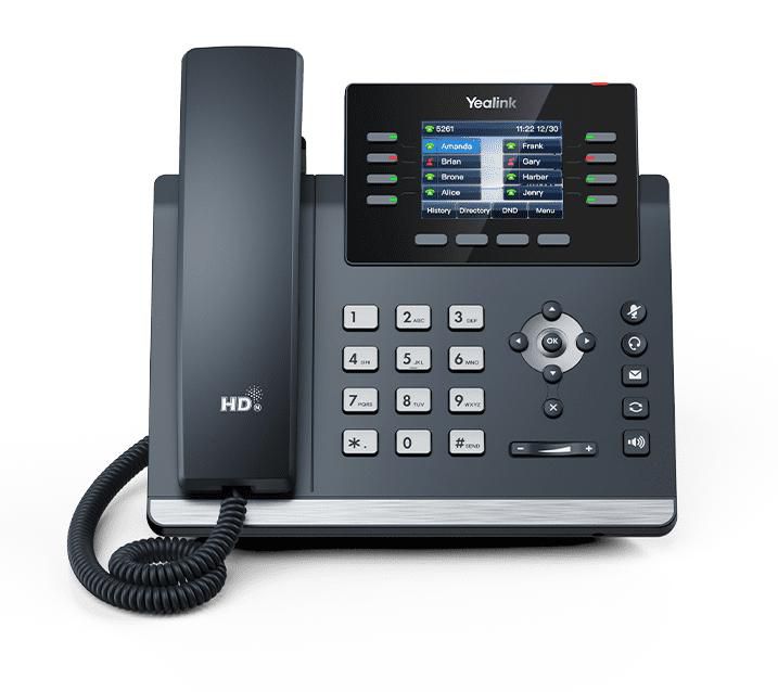 Yealink SIP-T44U – VoIP-Telefon mit Anruferkennung
