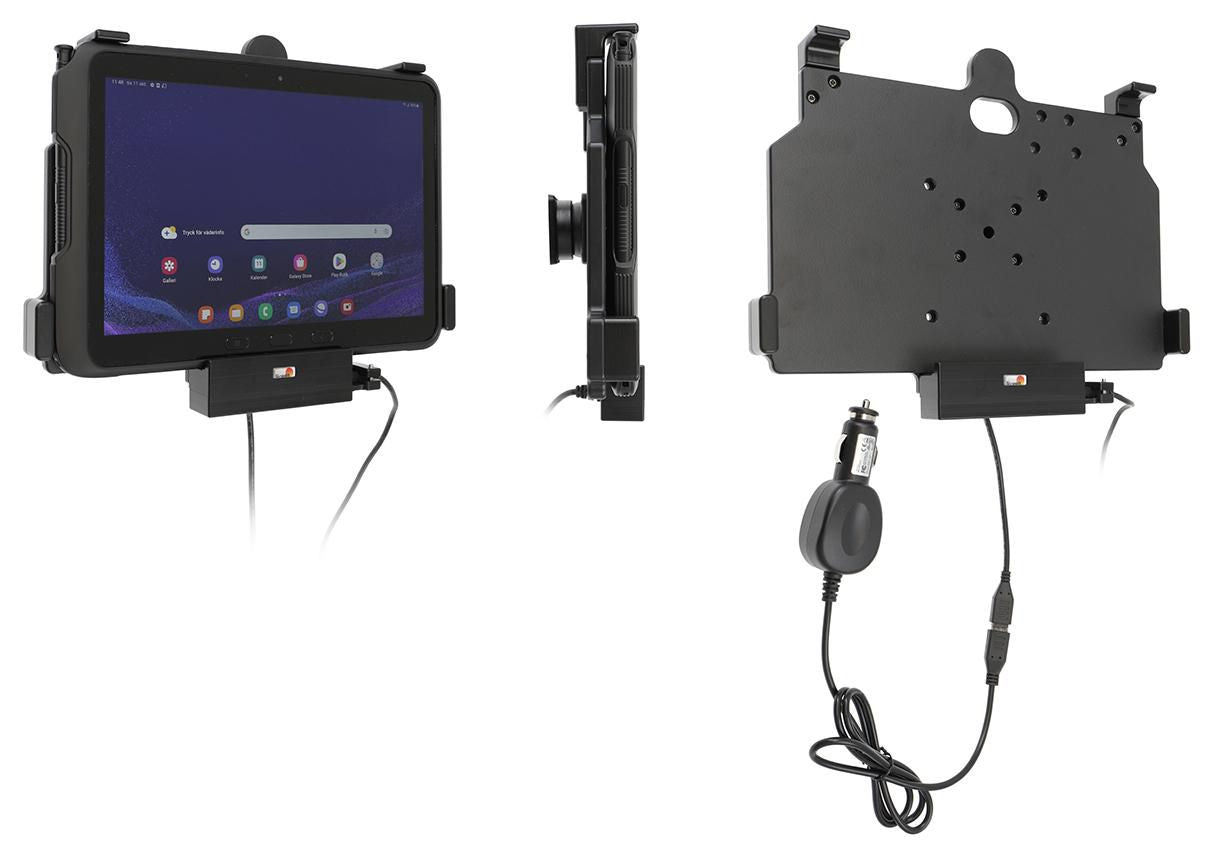 Brodit 5 Pro SM-X356B Fahrzeug-Dock für Samsung Galaxy Tab Active – mit Zigarettenanzünder