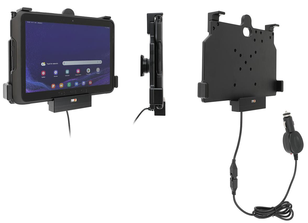 Brodit Fahrzeug-Dock für Samsung Galaxy Tab Active – mit Zigarettenanzünder-Stecker