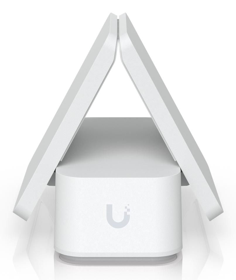 Ubiquiti Gewichteter Standfuss mit Klemmhalterung, einstellbare Breite bis 4,25 cm, für UniFi Geräte, Weiss
