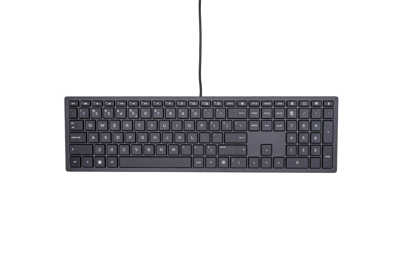 HP Pavilion 300 – Tastatur – mechanisch – kabelgebunden, USB – QWERTY – Schwarz