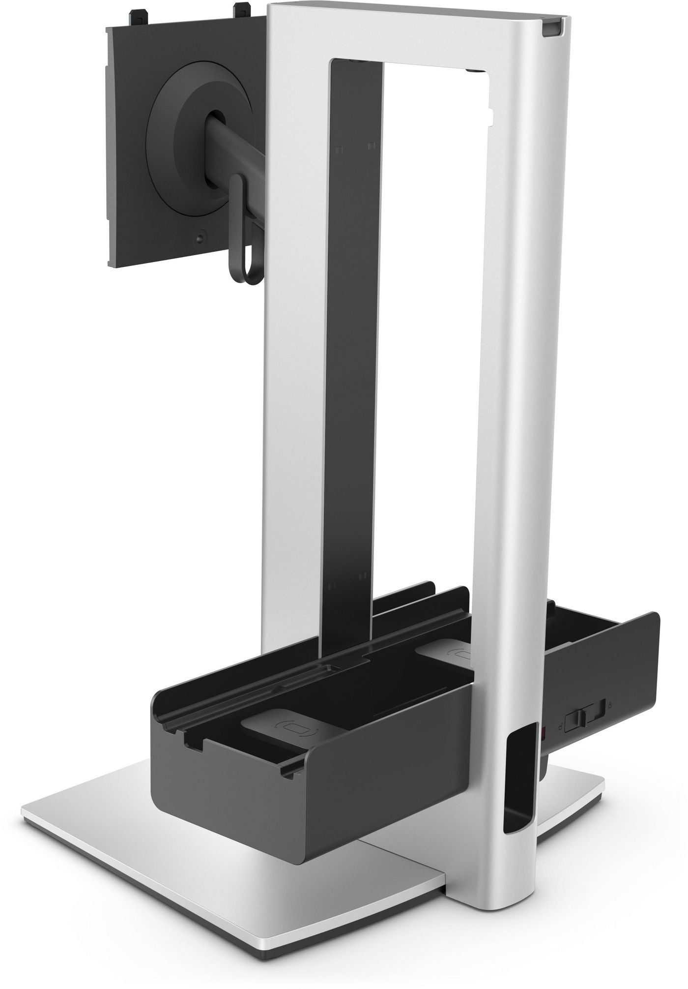Dell Pro Slim OSS25 – Tischhalterung – bis 27", VESA 100 × 100 mm, 5,8 kg, Schwarz