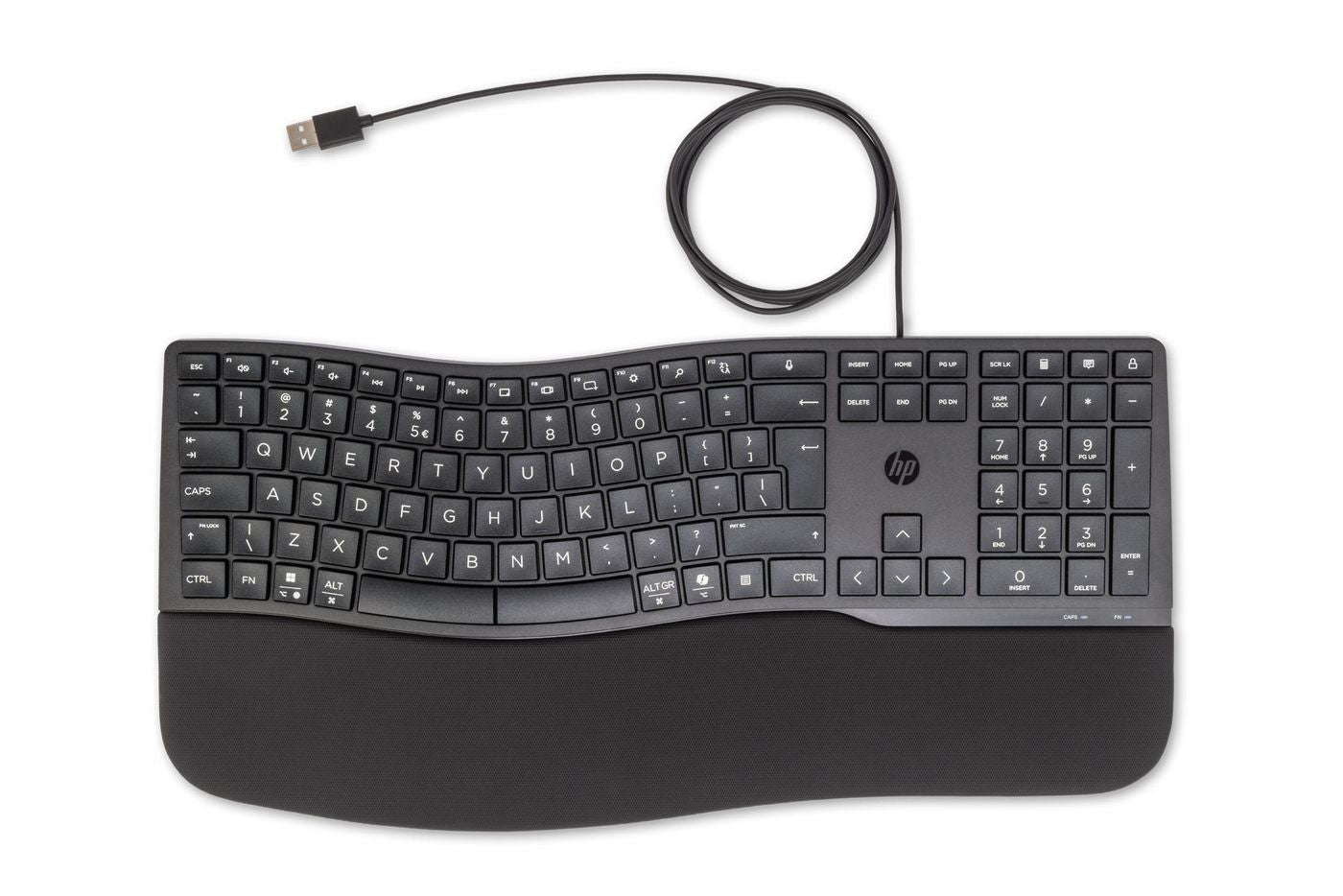 HP 480 Comfort – Tastatur – kabelgebunden, USB – Schwarz