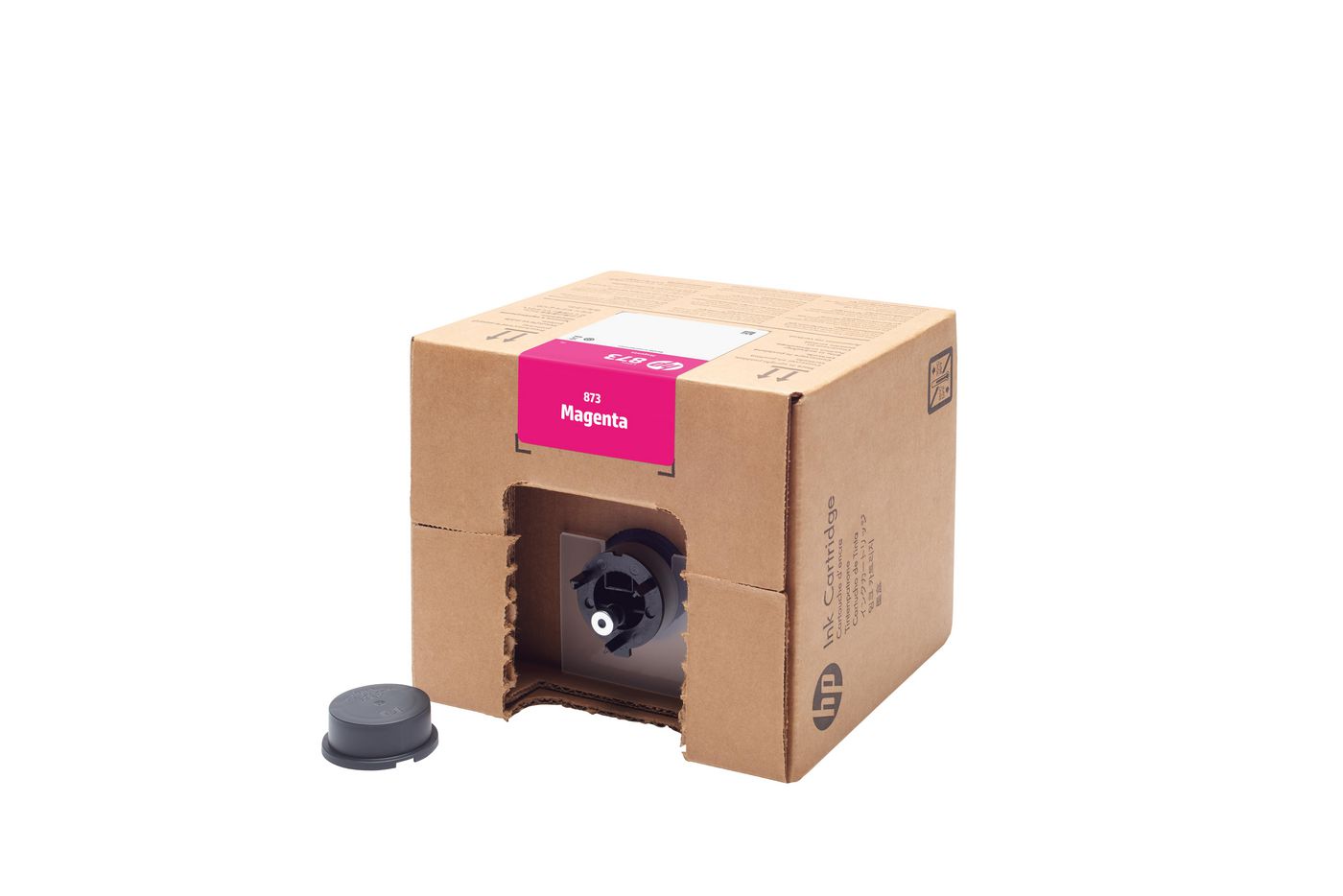 HP 873 Magenta Tintenpatrone (Original) – 3000 ml – für HP Latex 800/800 W – 4UV86A