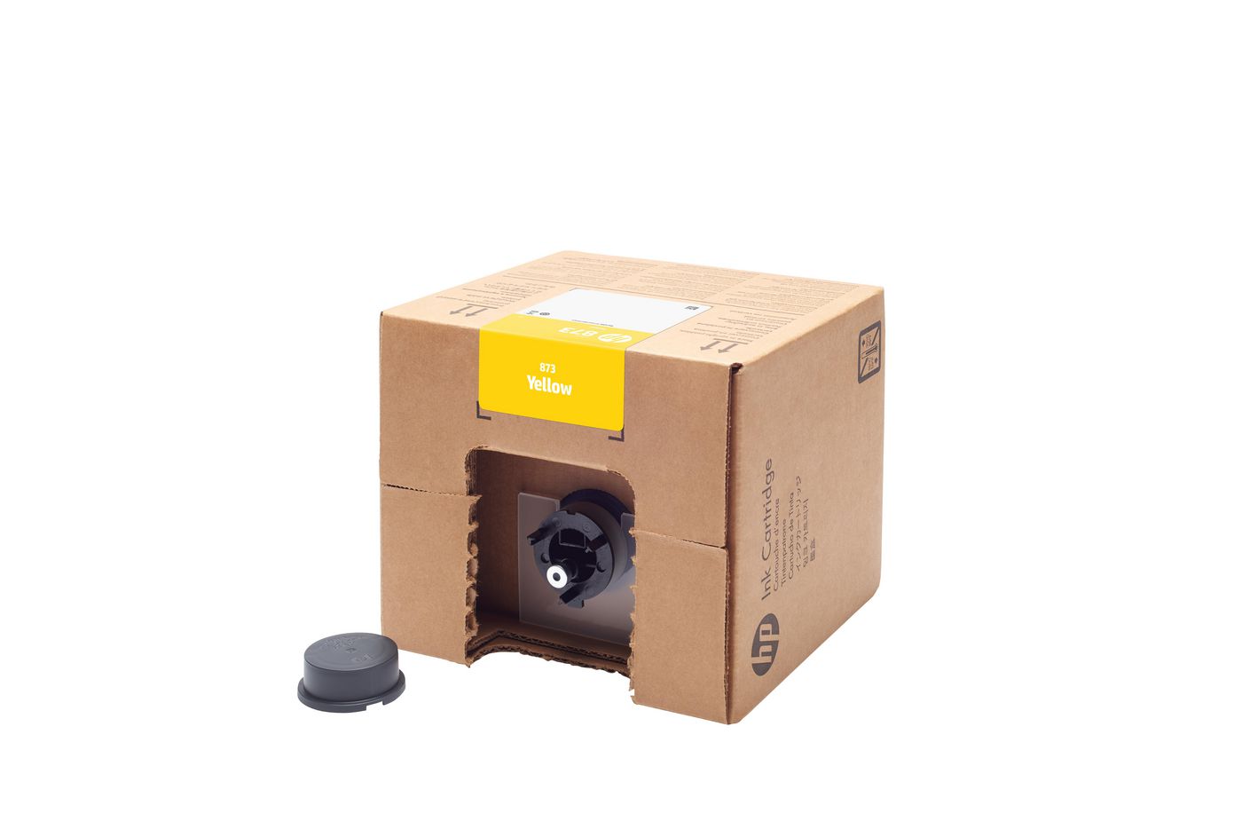 HP 873 Gelbe Tintenpatrone (Original) – 3'000 ml – für Latex 800/800 W – 4UV87A