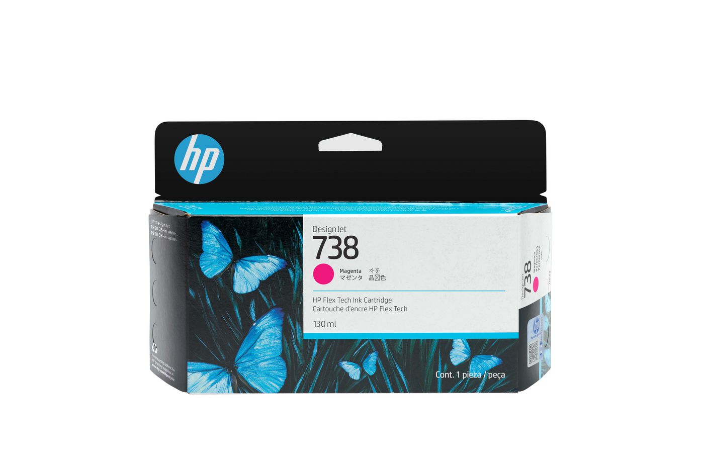 HP Tintenpatrone 498N6A, Magenta, 130 ml