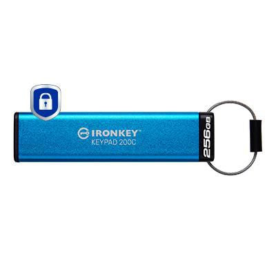 Kingston Technology Kingston IronKey Keypad 200C USB-Stick – 256 GB, USB-C, AES-256; FIPS 140-3 Level 3 (ausstehend)