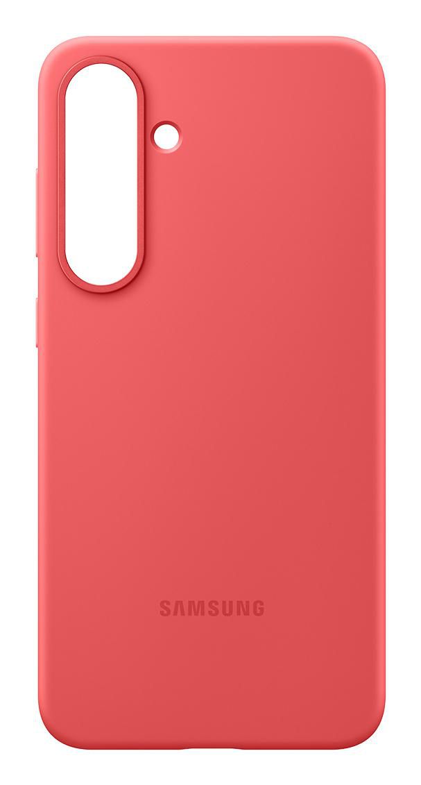 Samsung Backcover – für Samsung Galaxy S25+ – rot – Silikon, stossfest