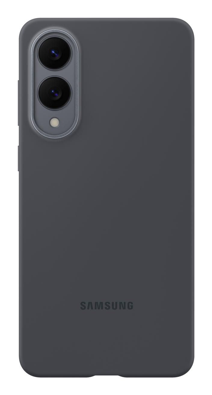 Samsung Backcover – für Samsung Galaxy S25 Edge, Silikon, Schwarz