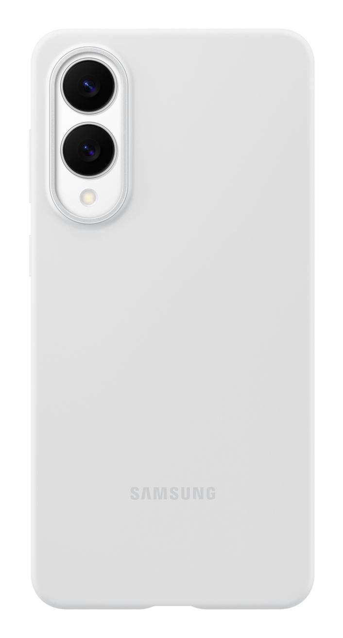 Samsung Silikonhülle – Rückcover – für Samsung Galaxy S25 Edge, Silikon, Hellgrau