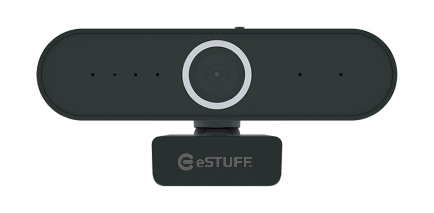 eSTUFF G625 – Webcam – Full HD 1080p, bis 30 fps, USB, Privacy-Shutter