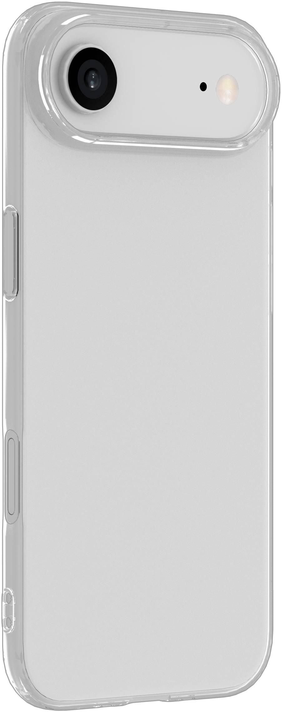 eSTUFF INFINITE (GRS) VIENNA Backcover – für Apple iPhone 17 Air, TPU, Transparent, bis 1,2 m sturzsicher