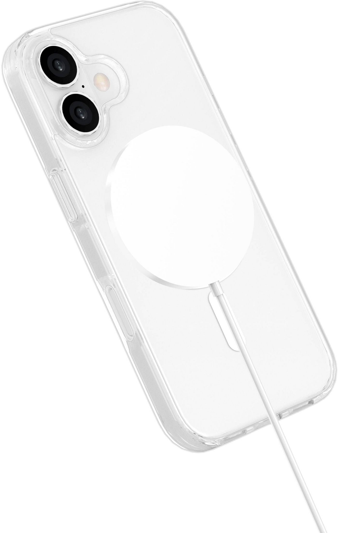 eSTUFF INFINITE (GRS) OSLO Backcover – für Apple iPhone 17, MagSafe, PC+TPU, Transparent, bis 2 m Sturzsicher