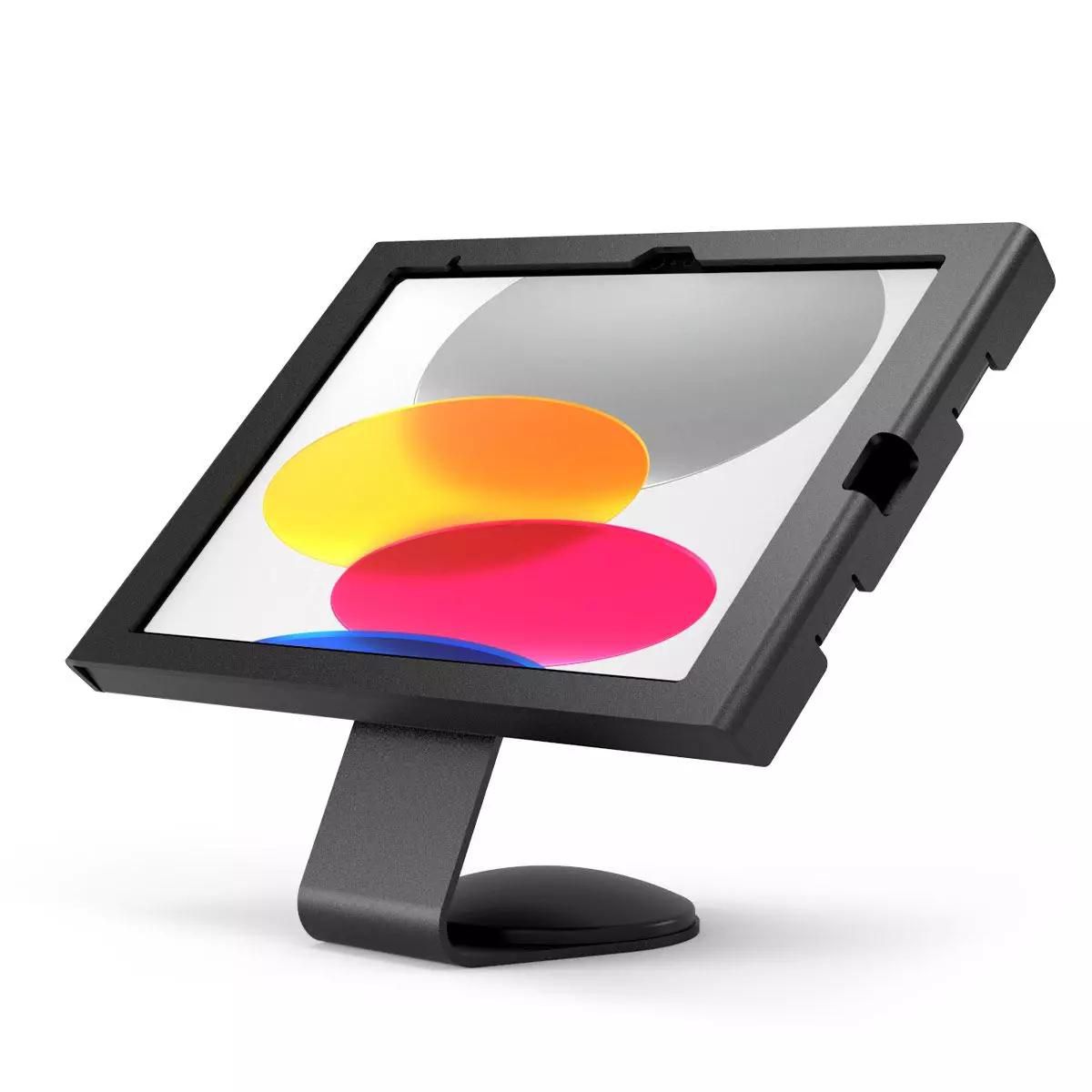 Compulocks Tablet-Tischhalterung für iPad 10,9" (10. Gen.) – abschliessbar, VESA 75×75, 100×100 – Schwarz