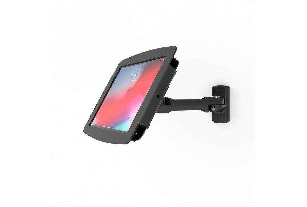 Compulocks Tablet-Wandhalterung für iPad 10,2" – abschliessbar, neigbar – Schwarz