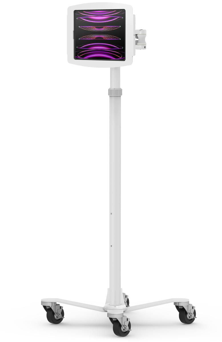 Compulocks Multimedia-Wagen – Rise Freedom Extended, iPad 10.9" (10. Gen.), Weiss