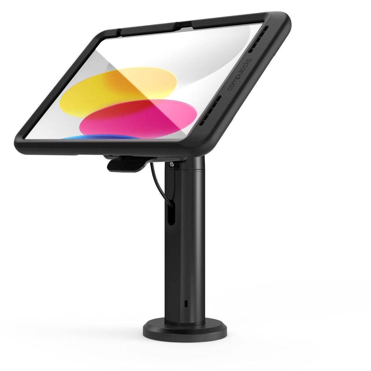 Compulocks Tablet-Tischhalterung für iPad 10,9" (10. Gen.) – abschliessbar, VESA 100×100 – Schwarz
