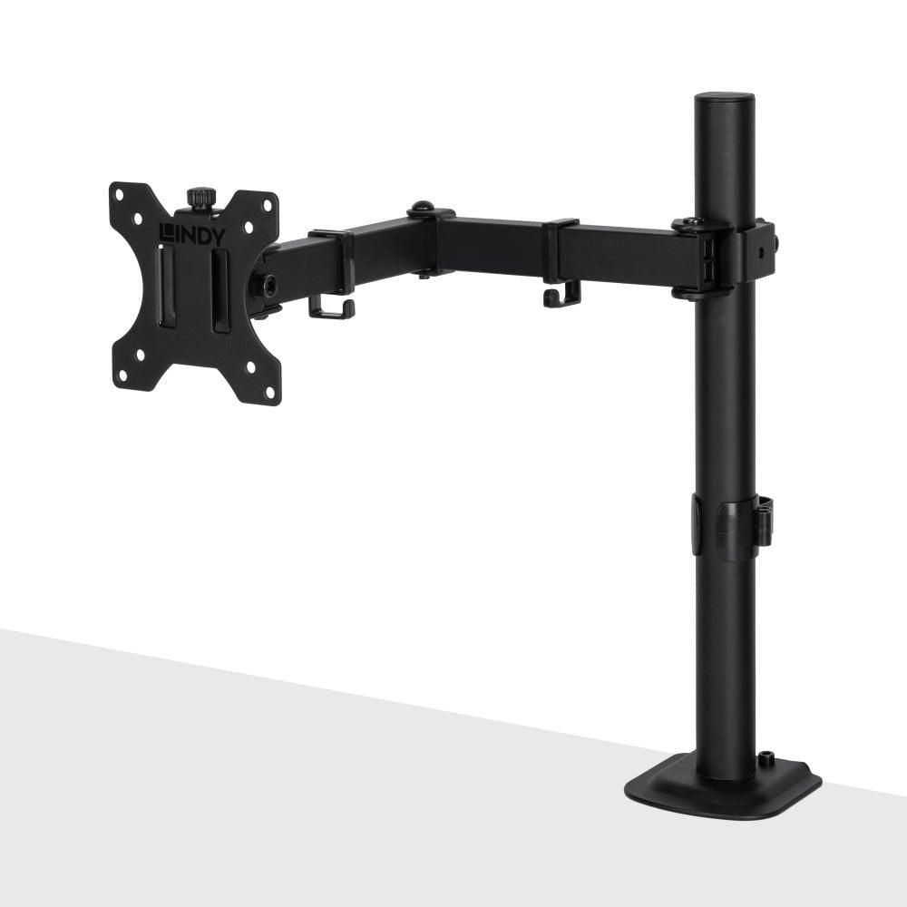 Lindy Einzelne verstellbare Display-Halterung – 8 kg, 75 × 75 / 100 × 100 mm