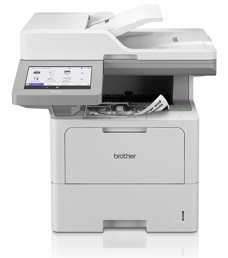 Brother MFC-L6910DN – S/W Laser-MFP A4, 4-in-1 – USB/LAN – Duplex – 50 ppm S/W