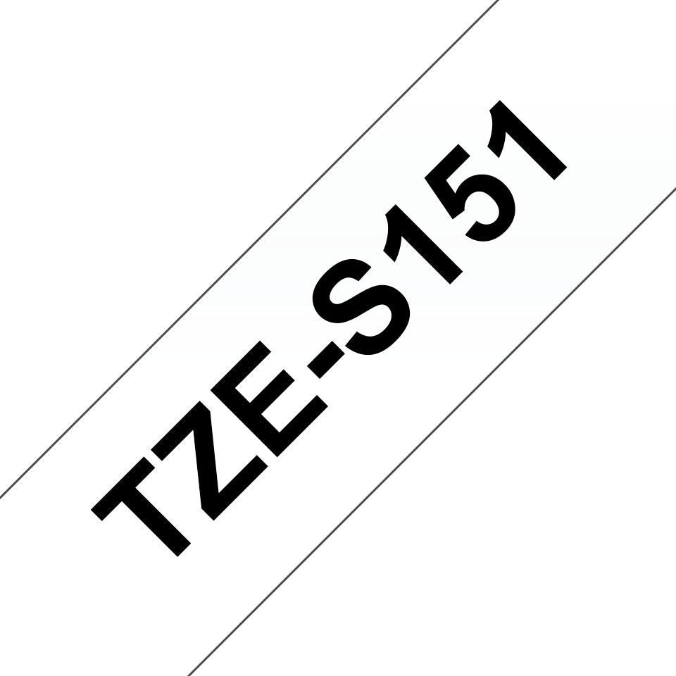 Brother TZe-S151 Schriftband – 28 mm × 8 m – für Brother P-touch