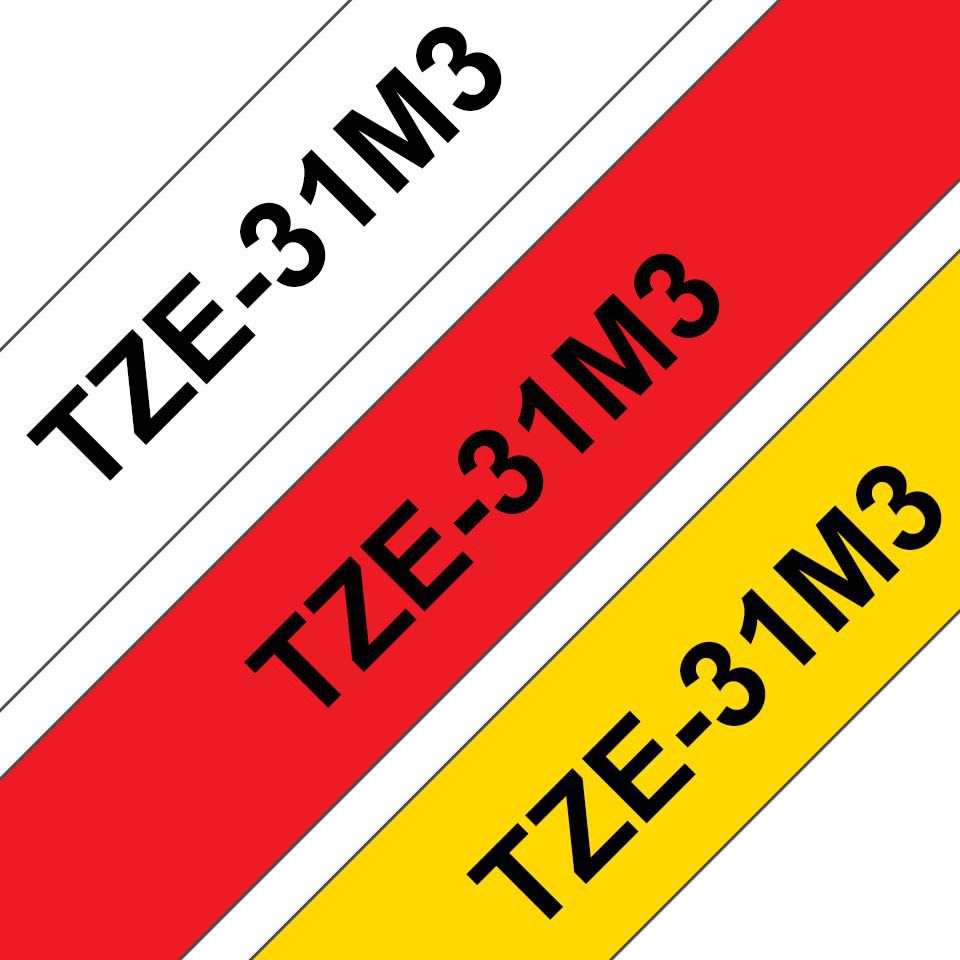 Brother TZe-31M3 Schriftband – 50 mm × 8 m – für Brother P-touch