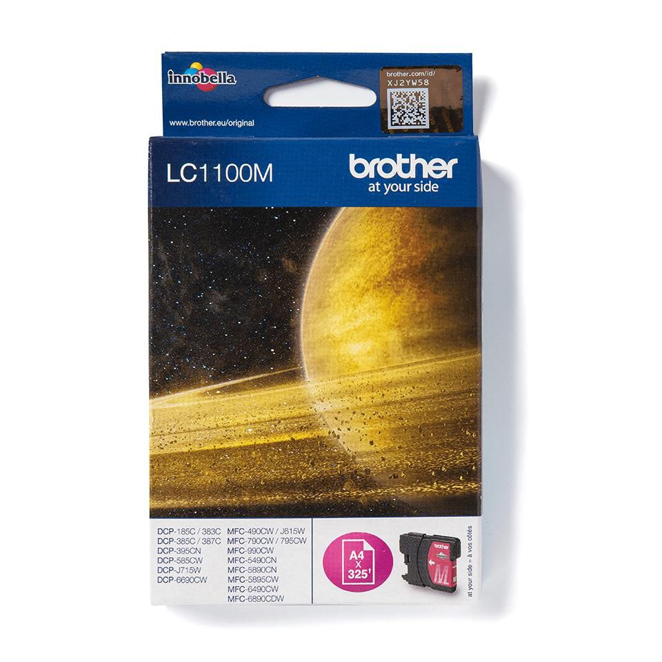 Brother LC-1100M Magenta Tintenpatrone (Original) – 325 Seiten