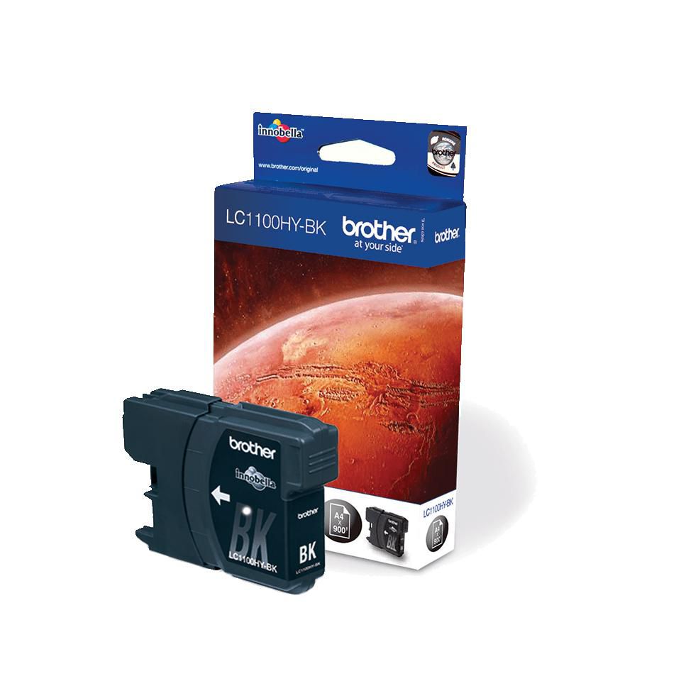 Brother LC-1100HYBK Schwarz Tintenpatrone (Original) – für DCP-6690CW, MFC-5890CN/5895CW/6490CW/6890CDW