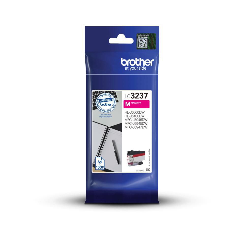 Brother Magenta Tintenpatrone (Original) – 1'500 Seiten – für HL-J6000DW/HL-J6100DW, MFC-J6947DW/MFC-J5945DW