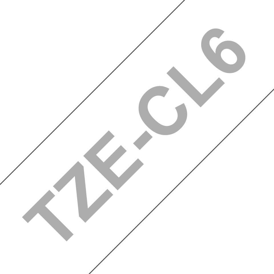 Brother TZe-CL6 Druckerkopfreinigungsband – Schwarz – 40 mm – für Brother P-touch