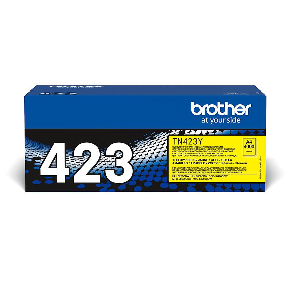 Brother Toner – Gelb, 4000 Seiten