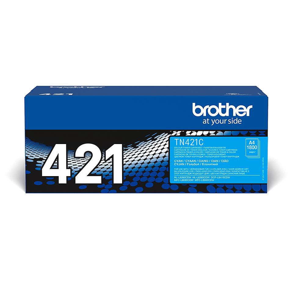 Brother Toner – cyan, 1800 Seiten
