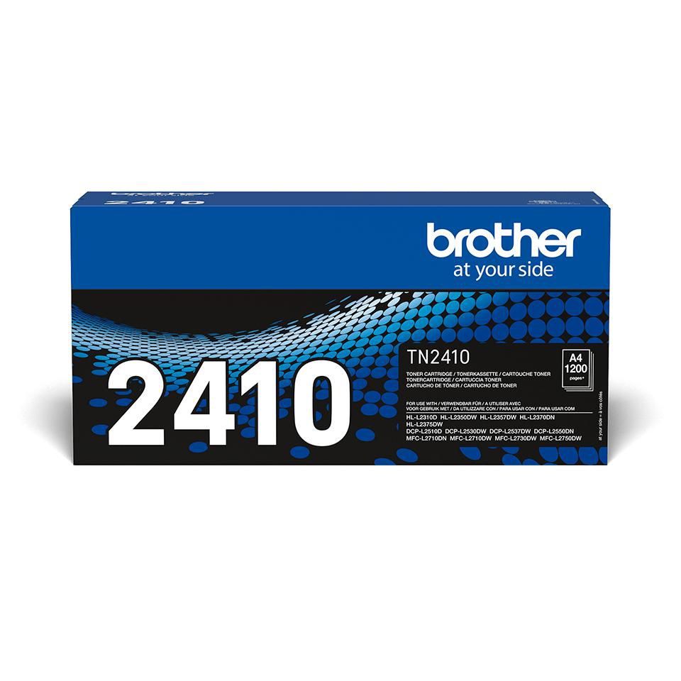 Brother TN-2410 Schwarz Toner – Original – 1'200 Seiten – für Brother HL-L2310D/HL-L2350DW/HL-L2357DW u. a.
