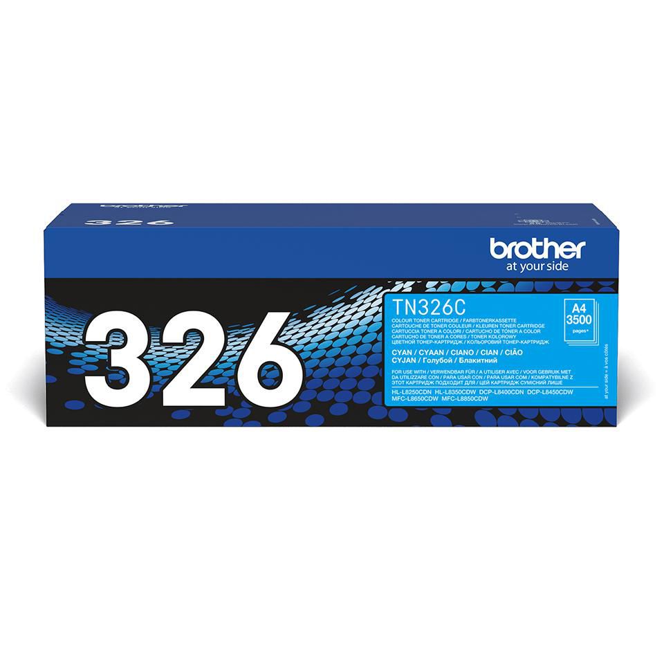 Brother Toner – cyan, 3500 Seiten – für Farb-Laserdrucker/Multifunktionsgeräte