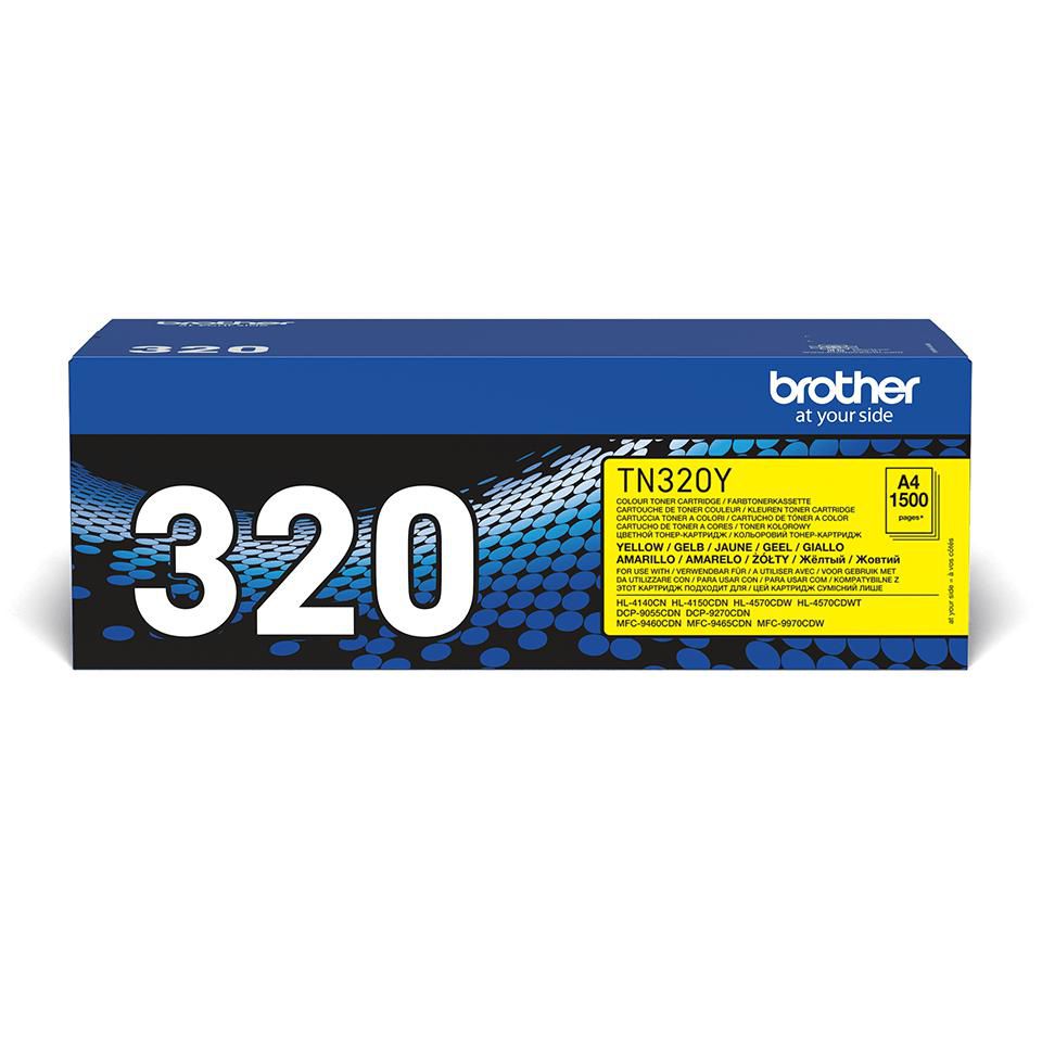 Brother Toner – Gelb, 1500 Seiten