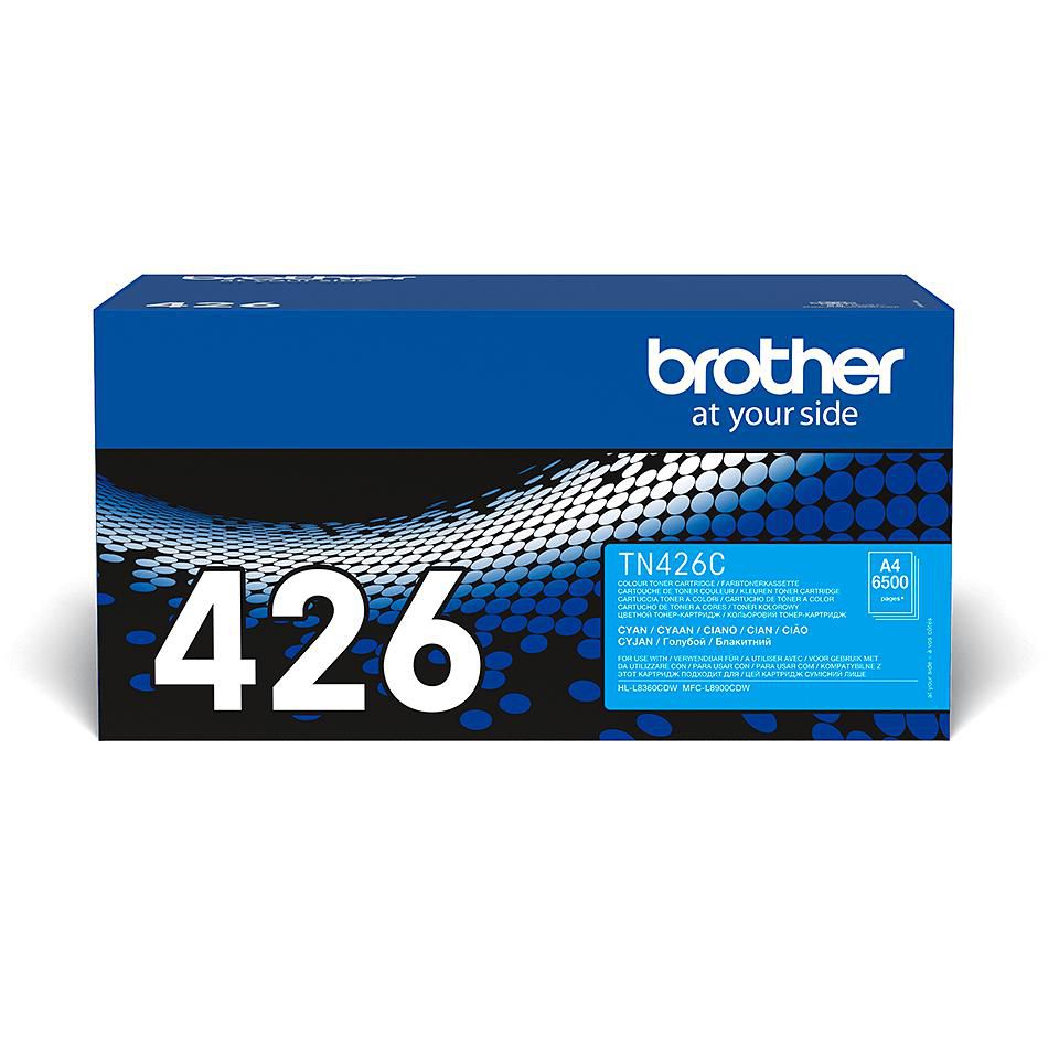 Brother Toner – cyan, 6500 Seiten – für Farb-Laserdrucker/Multifunktionsgeräte
