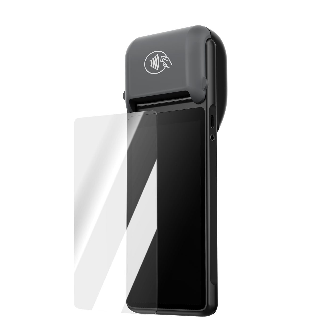 Capture CA-MPOS-SCREENPRO – Displayschutzfolie, Glas, für mPOS