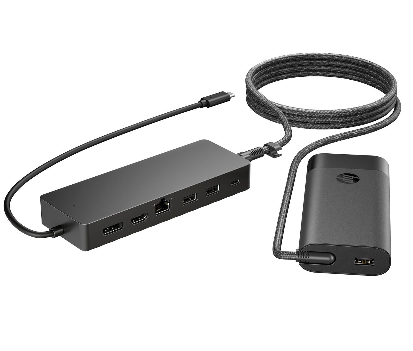 HP Multiport-Adapter – USB-C, 1× DP, 1× HDMI, 2× USB-A, 65 W PD